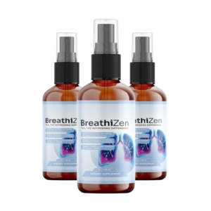 Breathizen oral spray bottle for daily respiratory health support